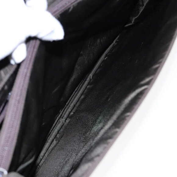 PRADA Business Bag Nylon Khaki Silver Auth bs16524 - Picture 10 of 16